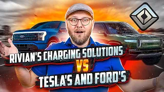 Rivian's Charging Solutions vs. Tesla's and Ford's // Rivian R1T // Rivian R1S