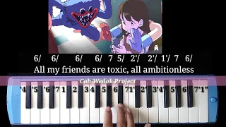 Toxic - BoyWithUke  not pianika/ melodica piano