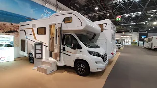 Motorhome with children's area at rear. EuroMobil Activa One 690VB