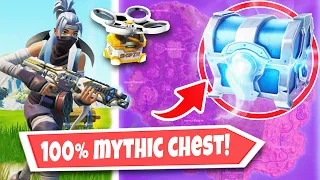 FINDING THE SECRET MYTHIC CHEST! (100% Spawn Rate)