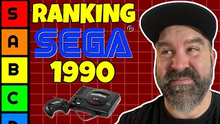 Ranking Every Sega Published Genesis Game of 1990 & More!