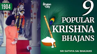 9 Popular Krishna Bhajans | Sri Sathya Sai Bhajans