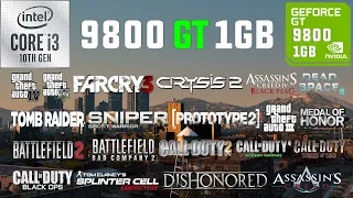 9800 GT 1GB Test in 20 Games in 2022