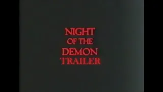 Night Of The Demon (1980) Trailer