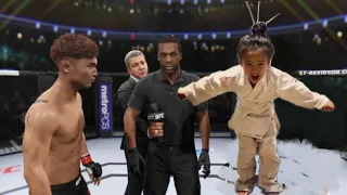 UFC4 | Dooho Choi vs Taekwondo Girls (EA Sports UFC 4) wwe mma