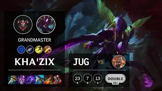 Kha'Zix Jungle vs Qiyana - EUW Grandmaster Patch 11.24