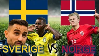 Sverige mot Norge i Nations League