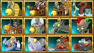 PvZ 2 Zomboss Battlez - All Plants Max Level Vs All Zombots (International & China)