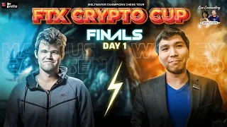 FTX Crypto Cup Finals | Carlsen vs So | Live commentary byVaishali, Prag,  Sagar and Amruta