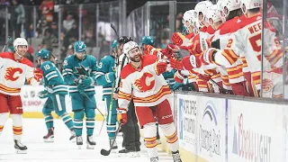 Flames score fastest 2 goals in franchise history!