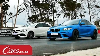 Drag Race: BMW M2 vs Mercedes A45 AMG