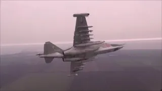 Its the Sukhoi Su-25 Rook "Sturmovik" Subsonic Jet