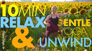 10 Minute Chair Yoga to Relax & Unwind