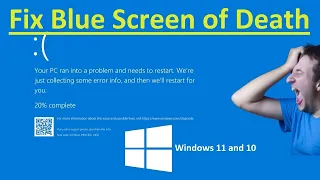 How to Fix the Blue Screen of Death (BSOD) in Windows 11 and 10 | The Ultimate Guide