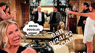 RECAP August 24th 2022 | The Bold & The Beautiful | BROOKE MAKES DEMANDS | A FORRESTER FAMILY DINNER