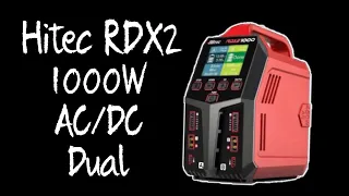 The NEW DUAL BEAST Hitec RDX1000 charger is STRONG!