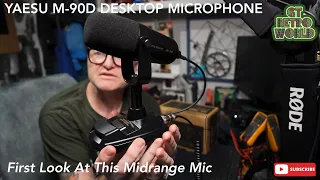 Yaesu M-90D Desktop Microphone For The FTdx10 Shack Radio