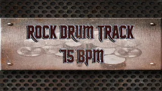 Slow Rock Drum Track 75 BPM | Preset 2.0 (HQ,HD)