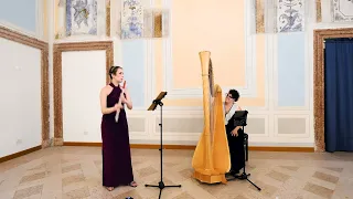 Claude Debussy (1862-1918) En Bateau -Rebecca Taio, flute - Francesca Virgilio, harp.