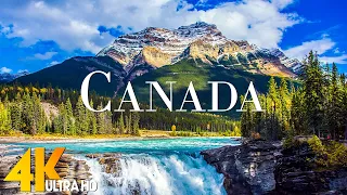 Canada 4K - Scenic Relaxation Film With Inspiring Cinematic Music and Nature | 4K Video Ultra HD