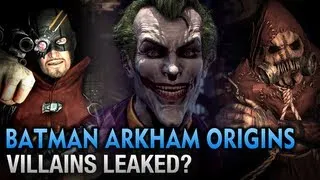 Batman: Arkham Origins - Villains Leaked?