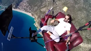 @HasanKavall Paraglides With Sofa and TV Set - 1129836