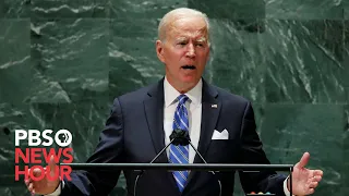 WATCH: Biden addresses the 2021 United Nations General Assembly