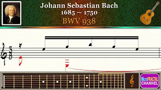 Bach BWV 938