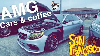 AMG TAKEOVER // AMG cars & coffee // AMG norcal Lounge