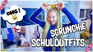 MEINE SCRUNCHIE SCHOOL OUTFITS OF THE WEEK ! Was ich in der Schule anhatte | MaVie Noelle Haul