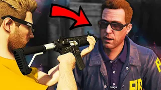 ЧТО БУДЕТ ЕСЛИ ОГРАБИТЬ FIB В GTA 5 ROLE PLAY