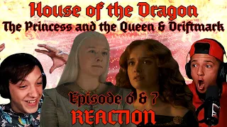 House of the Dragon Episode 6 & 7 "The Princess and the Queen" & "Driftmark" REACTION! (HEATING UP!)