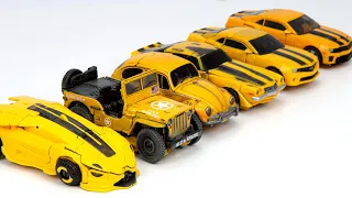 Transformers Movie Studio Series Cybertron jeep beetle Camaro Bumblebee 6 Car Vehicle Robot Toys