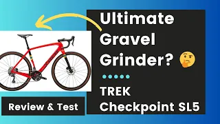 TREK Checkpoint SL5: 🤔 The Ultimate for Gravel Grinding? Bikepacking?  Bike Touring?