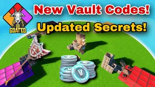 Fortnite Go Goated 2 NEW Vault Codes(Updated Secrets)✅(2024)