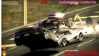 NFSMW Black Edition [#01]Police Officers Level 5 to Level 7 Extreme Pursuit