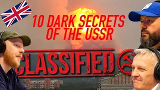 10 Dark Secrets of the USSR REACTION!! | OFFICE BLOKES REACT!!