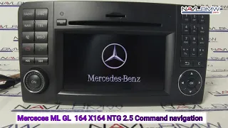 ML GL 164 ntg 2 5 single DVD command navigation system test by NAVIANDBMWPARTS