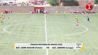 Phases nationales Dakar 2022 1/8ème de finales Asc Jamm Gugum(1) vs (0)Asc Jamono