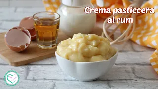 CREMA PASTICCERA AL RUM