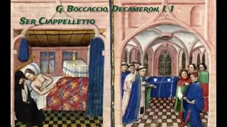 G. Boccaccio, Decameron, I, 1:  Ser Ciappelletto.  Lettura di Luigi Loperfido.