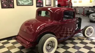 My '32 Coupe First Time Fired up