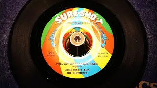 Little Mr. Lee And The Cherokees - Will My Baby Come Back - Sure-Shot ‎– 5002
