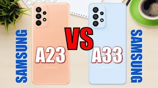 Samsung Galaxy A23 vs Samsung Galaxy A33 5G ✅