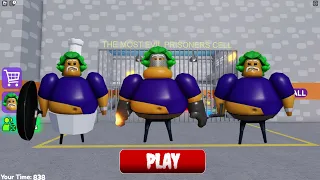 WHAT IF I BECOME ALL MORPHS in OOMPA LOOMPA BARRY'S PRISON RUN NEW OBBY Full Gameplay #obby #roblox