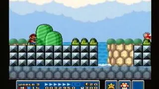 Let's Play Super Mario Bros. 3 (SNES Mario All-Stars version) Part 3 - World 3, part 1