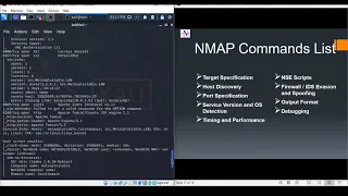 Mastering NMAP - Nmap Commands Scans