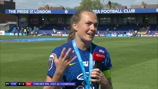 Magda Eriksson"Even though it's not been smooth sailing all the time,we managed to find a way to win