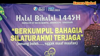 HALAL BI HALAL RT07 /RW 05 DES. SEMPOL KEL. ARDIMULYO - SINGOSARI (04 Mei 2024).