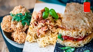3 Easy Recipes with Instant Ramen Noodles | Sorted Food